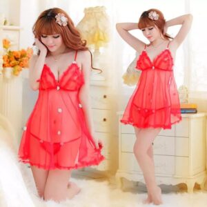 Sexy Women's Lingerie Nightwear Dress with G string Various Color Options
