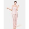 Satin Silk Camisole Pajama Set For Women in pakistan by nightydress.com