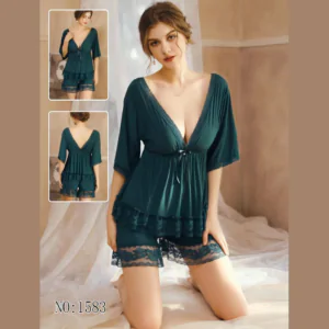 Silky Soft Tank Top Hot Nighty With Short Beautiful Short Nighty In Pakistan