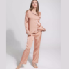 Rose Gold Silk Suit For Women in Pakistan