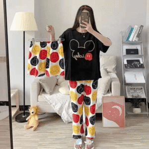 3 Pcs Women night suit for ladies and girls