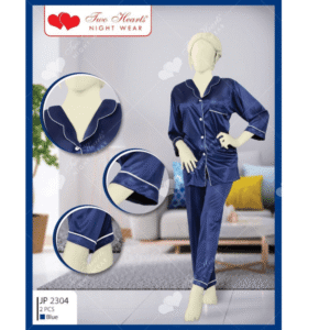 Blue Silk Night Suit Price in Pakistan