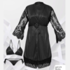 3 Pcs Nighty Short Gown