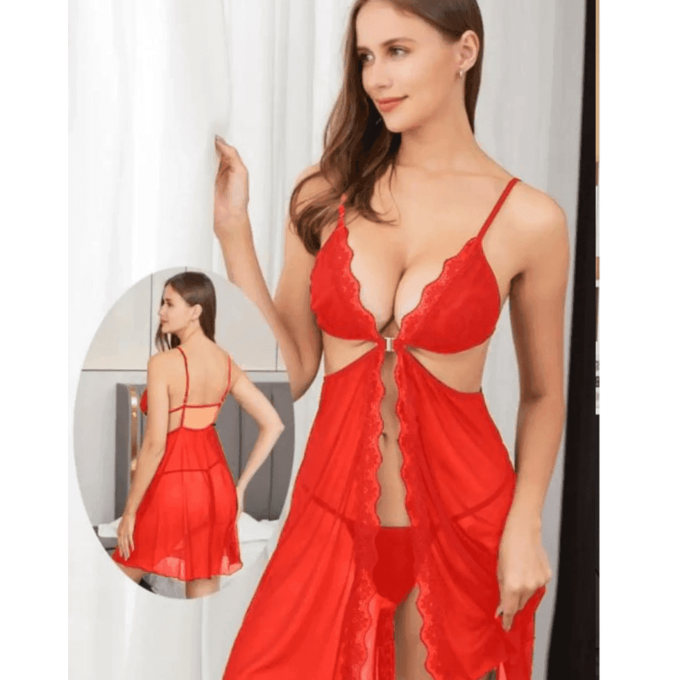Red Nighty hot and sexy
