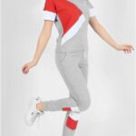 Ladies Soft Jersey & Arrow Arch Panel Track Suit