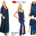 Black Bridal Nighty 4-Piece Set In Pakistan