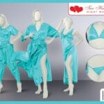 6 Pieces Bridal Gown Set-Green In Pakistan
