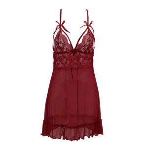 Hot Transparent Short Net Nighty Dress for Girls & Women