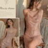Babydoll Sequin Backless Mini Dress in pakistan by nightydress.com