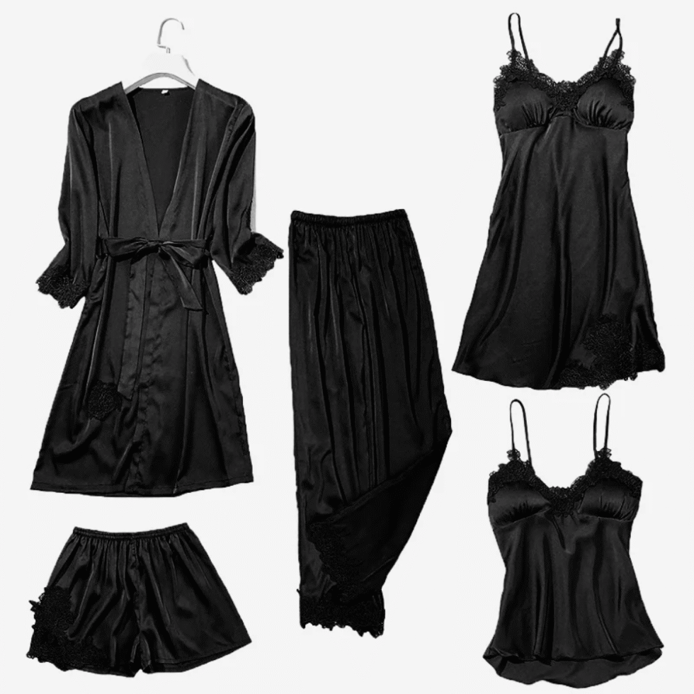 5 Piece Bridal Night Dress for Ladies In Pakistan