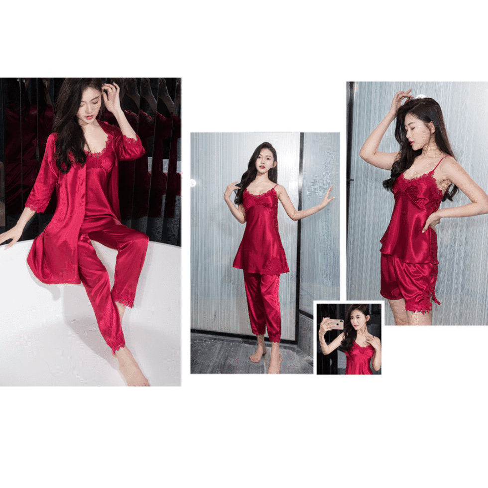 5 Piece Bridal Night Dress for Ladies In Pakistan