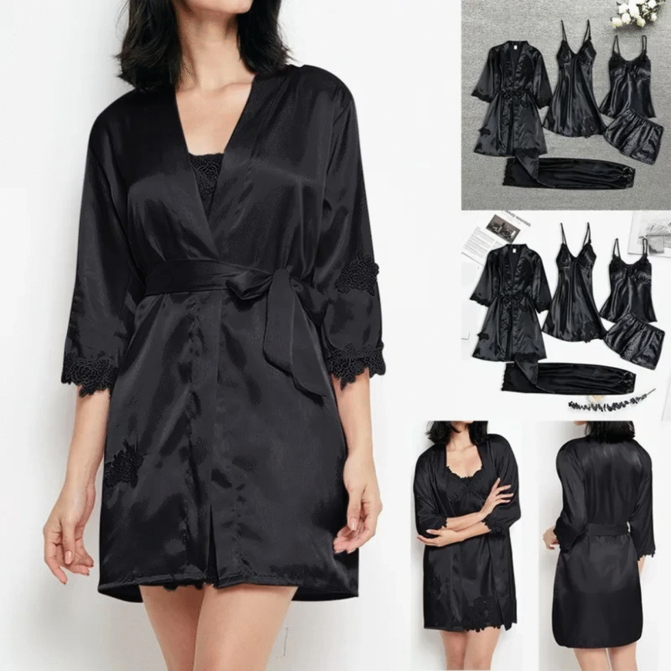 5 Piece Bridal Night Dress for Ladies In Pakistan in pakistan by nightydress.com