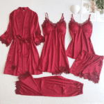 5 Piece Bridal Night Suit for Women and Girls In Pakistan