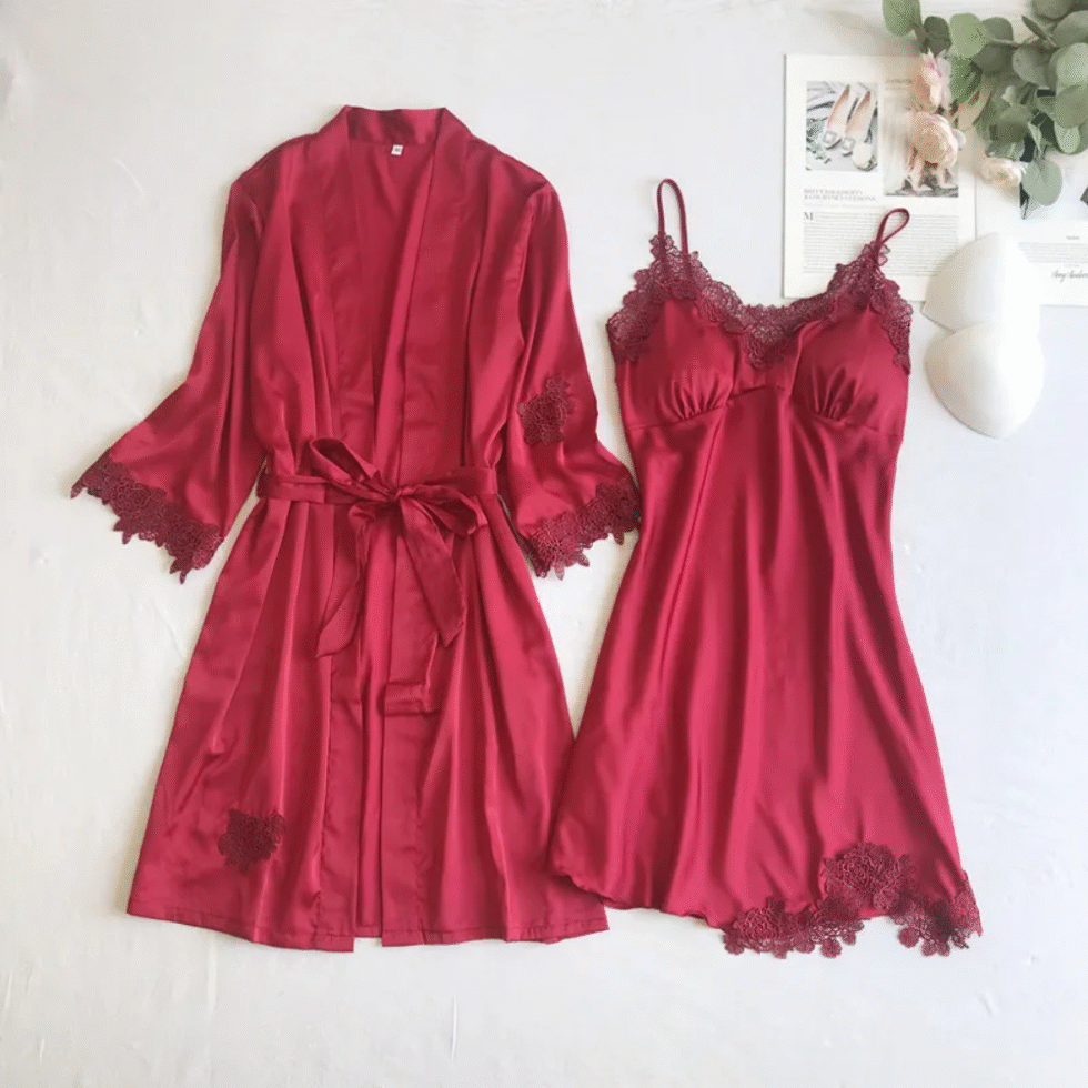 5 Piece Bridal Night Suit for Women and Girls In Pakistan