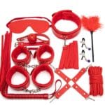 Red bondage set for couples in Pakistan
