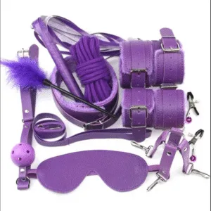 10-Piece Purple Bondage Set in Pakistan