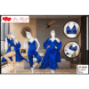 6 Pcs Blue Premium Set for Women - Lingerie Robe & Pajama In Pakistan