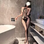 Sexy Black Fishnet Bodystocking – Stretch Mesh Nightwear In Pakistan