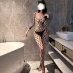 Sexy Mesh One-Piece Bodystocking For Ladies In Pakistan