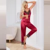 Silk Cami Pajama Set for Women