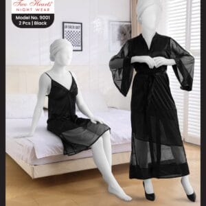 2 Piece Silk Nighty