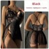 Black Lace Lingerie Set