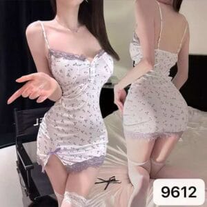Floral Satin Nightdress
