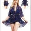 Women Sheer Lace Nighty
